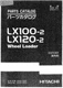 Hitachi LX100-2 LX120-2 Export Wheel Loader Parts Catalog Manual SN 02101-up
