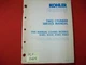 1982 KOHLER TWO CYLINDER ENGINES SERVICE MANUAL MODELS: K482, K532, K582, K662
