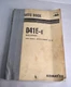 KOMATSU D41E-6 B40001 and Up  PARTS MANUAL BOOK CATALOG LIST BULLDOZER TRACTOR