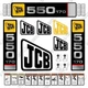 Fits JCB 550-170 Decal Kit Forklift - 7 YEAR OUTDOOR 3M VINYL!