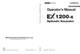 HITACHI EX1200-6&nbsp;HYDRAULIC EXCAVATOR OPERATORS MANUAL