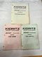 Kioritz Echo Chainsaw CS-302 CS-451VL Parts Catalogs