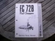 Gehl FC72B Flail Chopper Service Repair Parts Catalog Book Manual List