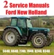 Ford New Holland 5640 6640 7740 7840 8240 8340 Factory Service Manual 1800 Pages