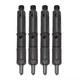 4X Fuel Injector for Volvo A30C A25D A30D EC360B EC330B G700B L150E 0432191612