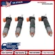 4X Fuel Injectors for Bobcat 7261663 Doosan D34 400903-0043E Delphi 28347042