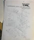 Bolens 38" Snow Thrower Attachment Models 18538-01, 02 illustrated parts list