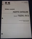 KAWASAKI 70ZIV 70ZIV-2 WHEEL LOADER PARTS CATALOG MANUAL S/N 70C3-5301-UP