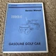 Factory Service Manual for 1990 and newer Hyundai HGG-1 gasoline golf carts.