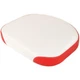 Seat Cushion - Wood Backed Vinyl White/Red Fits International 300 400 372759R91 Seat Cushion - Wood Backed Vinyl White/Red Fits International 300 400 372759R91