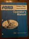 FORD ~Rotary Tiller~Model 09GN1023 Rototiller~Operator's Manual