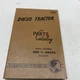 Caterpillar Parts Manual DW20 Tractor 6W1 to 6W274  32597 to 30126  CAM-07