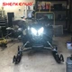 For Arctic Cat 2015 ZR 9000 Sno Pro Hi/Lo LED Headlight SOLD BY SNOWMOBILER US