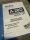 Telsta A-28D Non-Insulated Aerial Lift Service Parts Book Manual Shop COPY OEM