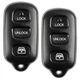 2 Replacement For Toyota Remote PN 89742-35050 1998&ndash;2002 4Runner 4-Button