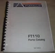 FIAT-ALLIS FT110 LOADER BACKHOE TRACTOR PARTS MANUAL BOOK CATALOG
