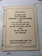 ALLIS CHALMERS ENGINE PARTS MANUAL F FL FD FDX FPDX FPD FPL 60-120 G-230D-262