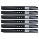 6 Proven Part Mulching Blades Fit Toro 131-4547-03, 104-8697-03, 108-9764