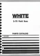 White 2-70 Tractor Parts Manual Catalog Diesel Field Boss