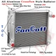 3Rows Radiator Fits Hyster Yale Fitklift H25-35XM, S40XMS, S25-35XM, 912495601