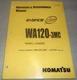 KOMATSU ADVANCE PLUS WA120-3MC WHEEL LOADER OPERATION MAINTENANCE MANUAL BOOK
