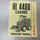 Gehl HL 4400 OPERATOR&rsquo;S & MAINTENANCE MANUAL OPERATION GUIDE SKID STEER LOADER