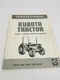 KUBOTA TRACTOR L3350 L3750 L4150(-N) Operator's Manual #32530-19718