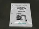 Kubota KX41H S Series Excavator Parts Manual Exploded View Diagram Book