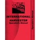 Operator's Manual fits International B275