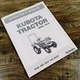 Kubota B4200 B4200D Tractor Operators Manual Owners Book Maintenance 4200 