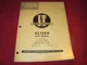 Oliver 99 Super 99 Super 99GM Tractor I&T ShopManual WPNH