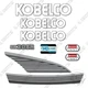 Fits Kobelco SK30SR-6 Decal Kit Mini Excavator - 7 YEAR OUTDOOR 3M VINYL!