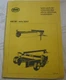 Vicon KM281 KM 281 Disc Mower Parts List Catalog Manual Original