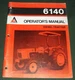 ALLIS CHALMERS 6140 TRACTOR OPERATOR OPERATION & MAINTENANCE MANUAL BOOK