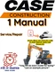 CASE WX185 WHEELED EXCAVATOR SERVICE REPAIR SHOP MANUAL PDF ON USB