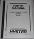 HYSTER J.15XNT J1.6XNT J1.8XNT J2.0XNT FORKLIFT PARTS MANUAL BOOK CATALOG (K160)