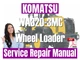 Komatsu Wheel Loader WA320-3MC Service Repair Manual