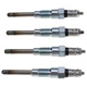 4PK Glow Plugs 6655233 for Gehl SL4625 Scat Track 1300C 1300D 1500C 1500D