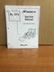 Bobcat BL275 Loader Backhoe Service Manual Shop Repair Book Part # 6901968