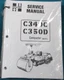 HYSTER HYPAC C340C C350D COMPACTOR SERVICE SHOP REPAIR WORKSHOP MANUAL