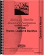 Massey Ferguson 50A Industrial Tractor Operators Manual MH-O-MF50A TLB