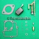 CARBURETTOR REPAIR KIT & FLOAT FITS TCM TOYOTA FORKLIFT 3FG 60 62 3FG20 25 40 5P