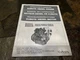 Kubota Diesel D1102B D1302B D1402B V1502B V1702B V1902B Operator's Manual