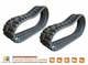 2  Rubber Track, 450x86x55, fits CASE TR340B Skids Steer