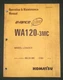 KOMATSU ADVANCE PLUS WA120-3MC WHEEL LOADER OPERATION MAINTENANCE MANUAL BOOK