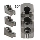 10" Double Step Hard Steel Jaws for Kitagawa Samchully B-210 1.5mmx60 CNC Lathe