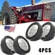 4PCS LED Fender Lights For International Tractor 966 1066 1466 1566 4366 666 886
