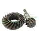Front Axle Chassis Bevel Gear Shaft TD030-12010 For Kubota L3408 L3608 L4018