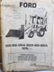 Ford 550 555 A B 655 A Tractor Loader Backhoe Parts Catalog Manual Binder OEM