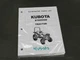 Kubota B7800HSD Tractor Parts Manual Exploded View Diagram Book